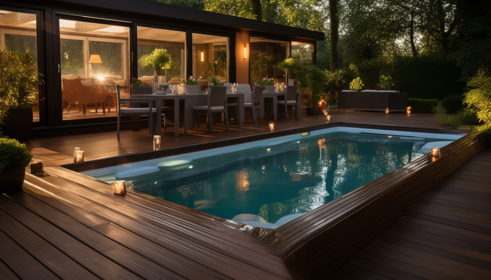 Est-il avantageux de choisir une piscine semi-enterrée composite ?