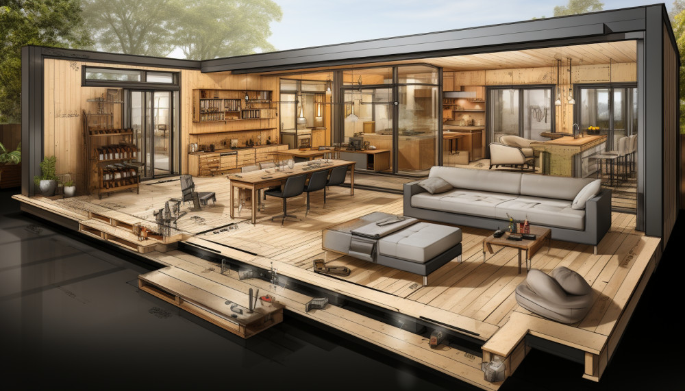 Les formalités pour une petite extension bois pour maison